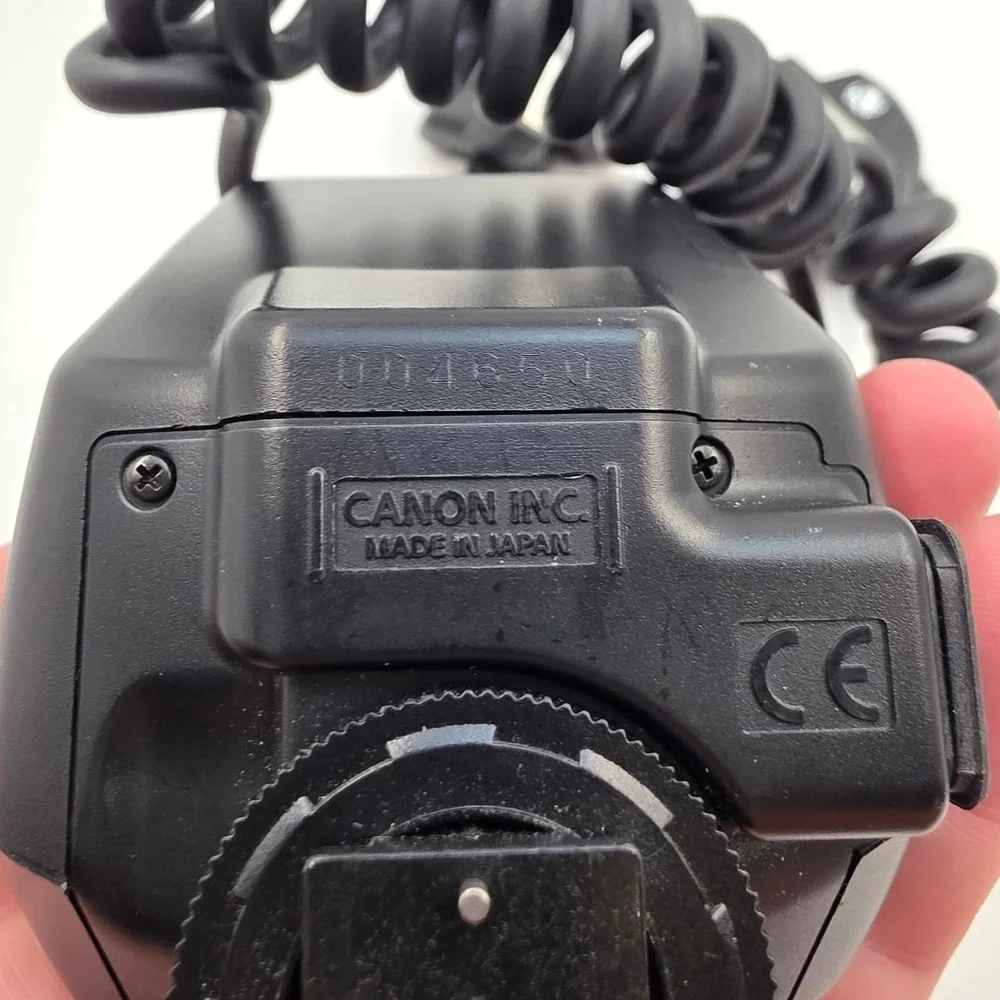 Canon Macro Twin Lite MT-24EX Digital SLR Camera Flash Made in Japan 004650 T3
